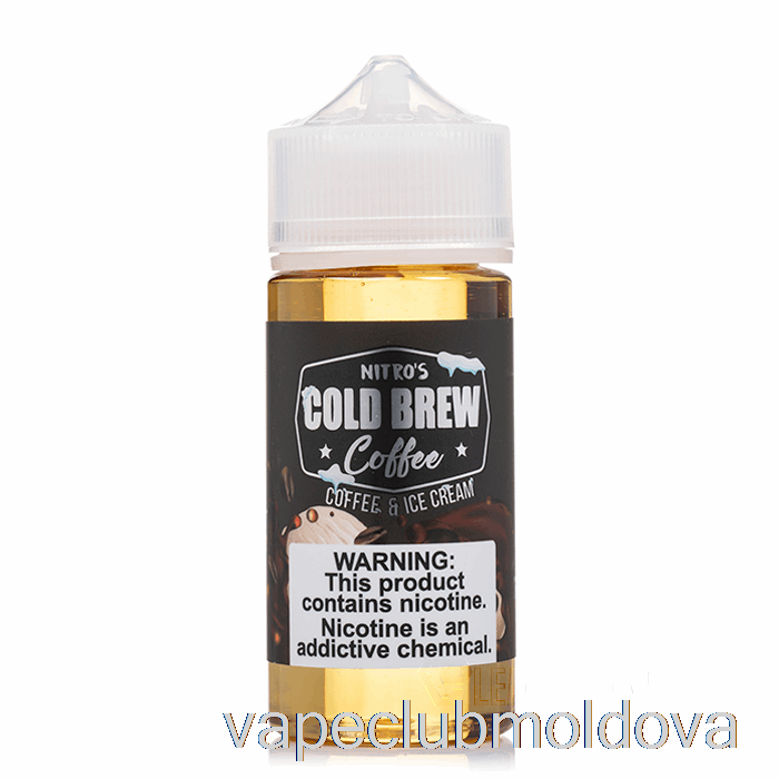 Kit Vape Pod Cafea Si Inghetata - Nitros Cold Brew - 100ml 0mg